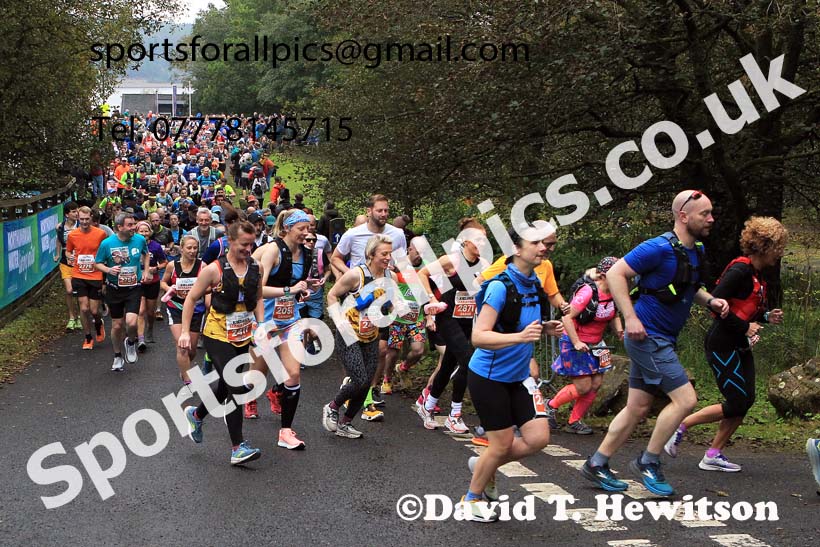 The 2024 Kielder Marathon, 2024 Kielder Marathon and Half Marathon.   Photo: David T. Hewitson/Sports for All Pics